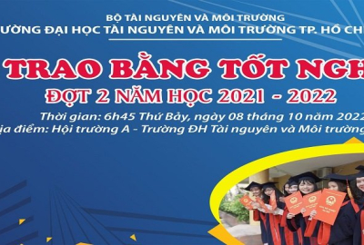 Lễ trao bằng tốt nghiệp đợt 2 năm học 2021-2022