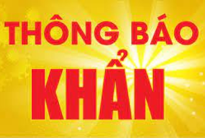 Thông báo về việc nghỉ học đột xuất buổi sáng thứ 2 ngày 24/10/2022 đối với các lớp học tại trụ sở 236B Lê Văn Sỹ, P.1. Q.TB